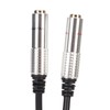 1/4 Inch Stereo Splitter Y Cable Aluminum Alloy Shell 6.35mm