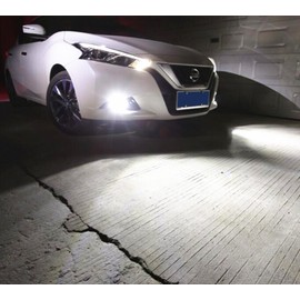 Alla Lighting 2000 Lumens 5202 5201 PS19W LED Fog Lights Bulbs, or DRL (Daytime Running Lights Lamps), 6000K Xenon White 3030 36-SMD Extremely Super Bright Replacement for Cars, Trucks