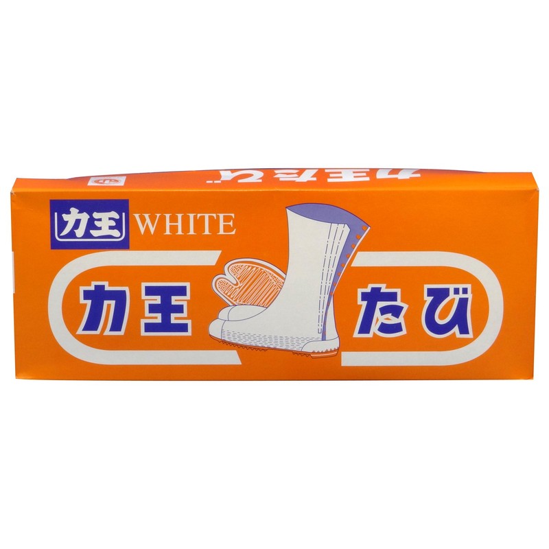力王 祭りたび 力王ホワイト 12枚コハゼ 白 23.0cm WF12