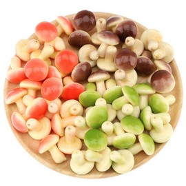 Gresorth 30pcs Mini Artificial Mushroom Decoration Fake Vegetable Home Kitchen Party Food