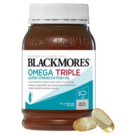 Blackmores Omega Triple Super Strength Fish Oil Cap X 150