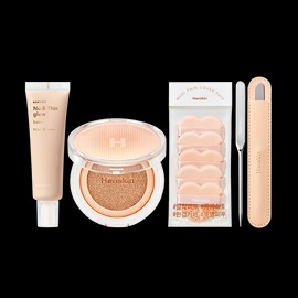 Hanskin [Hanskin] Nudie Scene ALL line special set (cushion + base + heart puff + spatula 4-piece set) / [한스킨] 누디씬 ALL 라인 기획세트 (쿠션+베이스+하트퍼프+스파츌라 4종세트)