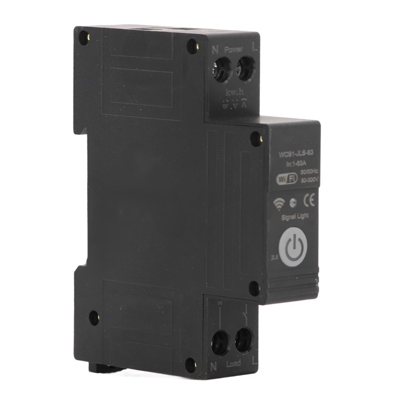 1‑63A WiFi Circuit Breaker Multi Protections APP Voice Control Timing