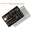 Treedix 2PCS PCB SMD AWG Rulers, USB-Micro LED Blink Rulers