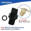 6Pcs 006721F Pool Heater Drain Plug for RP2100 Models, ONLY