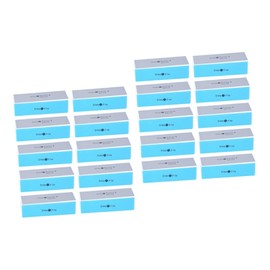 IWOWHERO 20pcs Bodhi Polishing Buffer Nail File Four-sided Sanding Block for Artwork and Nail Care Suitable for Gemstone Walnut and Projects Random Colors