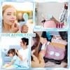 Meanplan 12 Pcs Mini Foldable Travel Hair Brush with Mirror