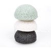 Xfacio Labs Konjac Sponge Set of 3 Peeling Facial Sponges – Natural Cleansing