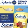 Splenda Brown Sugar Blend Low Calorie Sweetener For Baking, 3