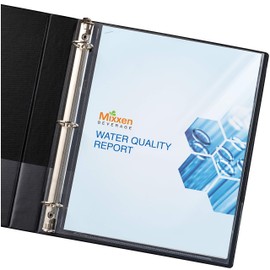 Avery Multi-Page Capacity Sheet Protectors, Clear, Fits Letter Size -8.5" x 11", 50 Page Capacity per Sheet, 10 Sheets (75302)