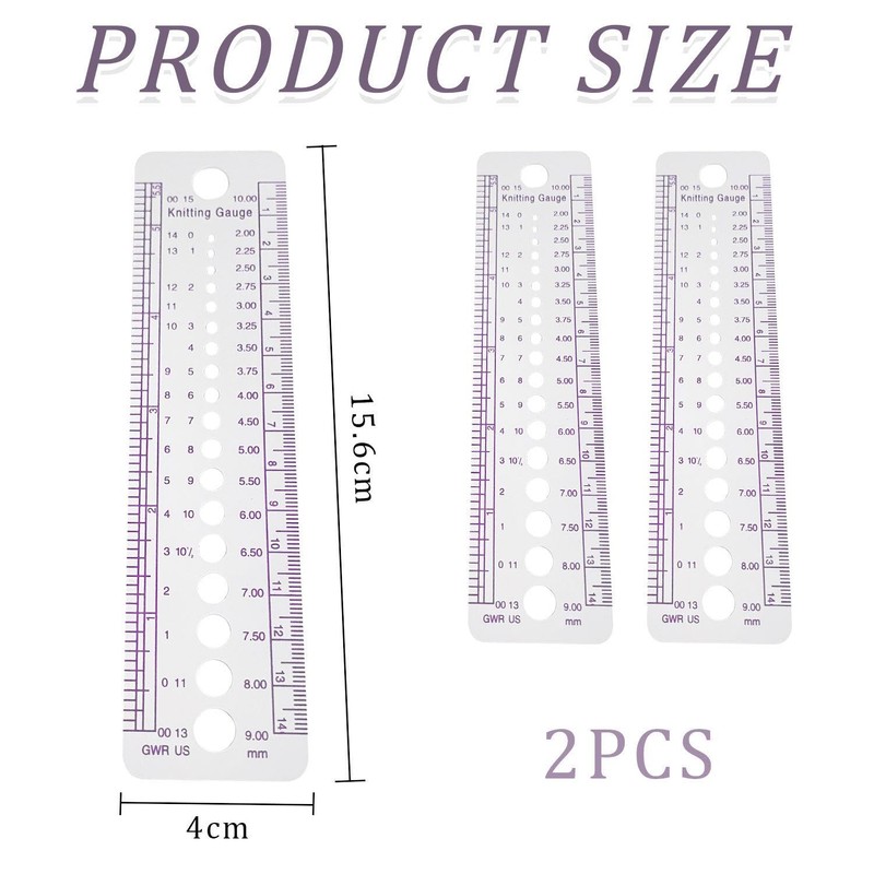 2 pieces braid, ruler, DIY braided accessories, plastic ruler, measuring