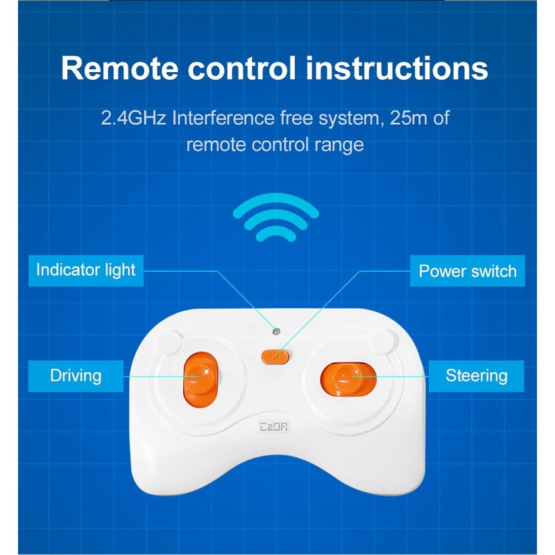 CaDA Building Blocks Remote Control Car Race Car 306 EL