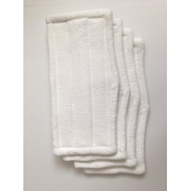 4 Replacement Microfiber Pads Compatible with Shark Steam and Spray Model SK435 SK410 SK460 SS460WM SK140 SK115