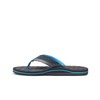 Reef Men's The Ripper Flip-Flop, Black/Blue, Numeric_10
