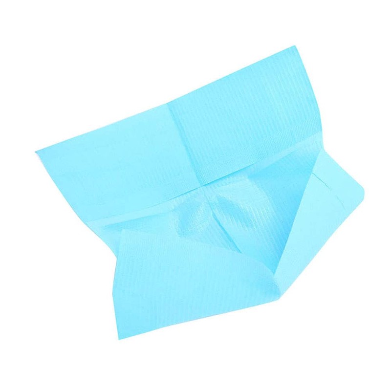 Disposable Waterproof Dental Bibs - Pack of 125