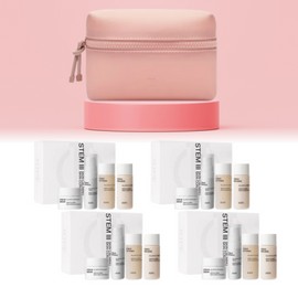 IOPE Hera Dare to Bear Pouch + IOPE Sample Stem 3 4 Type Travel 4 Kit Set / 헤라 데어투베어 파우치+아이오페 샘플 스템3 4종 여행용 4키트 세트