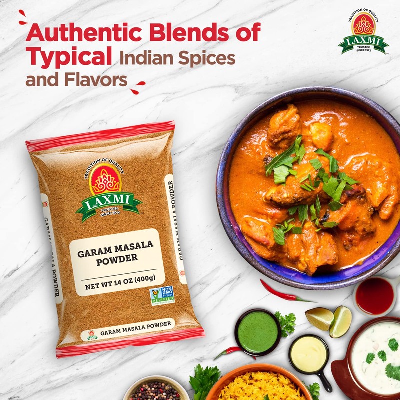 Laxmi Garam Masala 14 Oz (400gm) | A spicy and