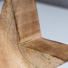 levandeo Wooden Star Mango 14 cm Mango Wood Brown Natural