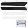 HOKUOTOLITE Hard Saddlebag Latch Covers Reflectors Inserts for Harley Touring