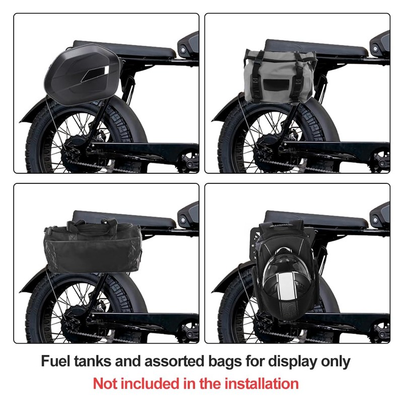 Xitomer Motorcycle Saddlebag Support Pannier Racks Compatible with Super73 S2