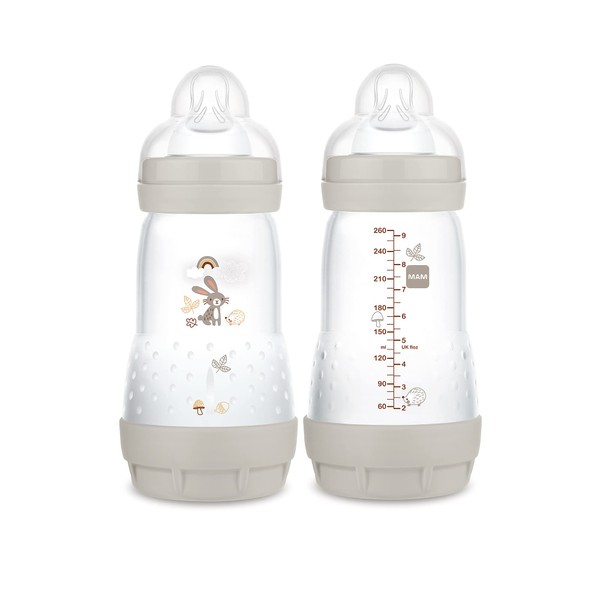 MAM MAM Easy Start Matte Anti-Colic Baby Bottles, 9 oz