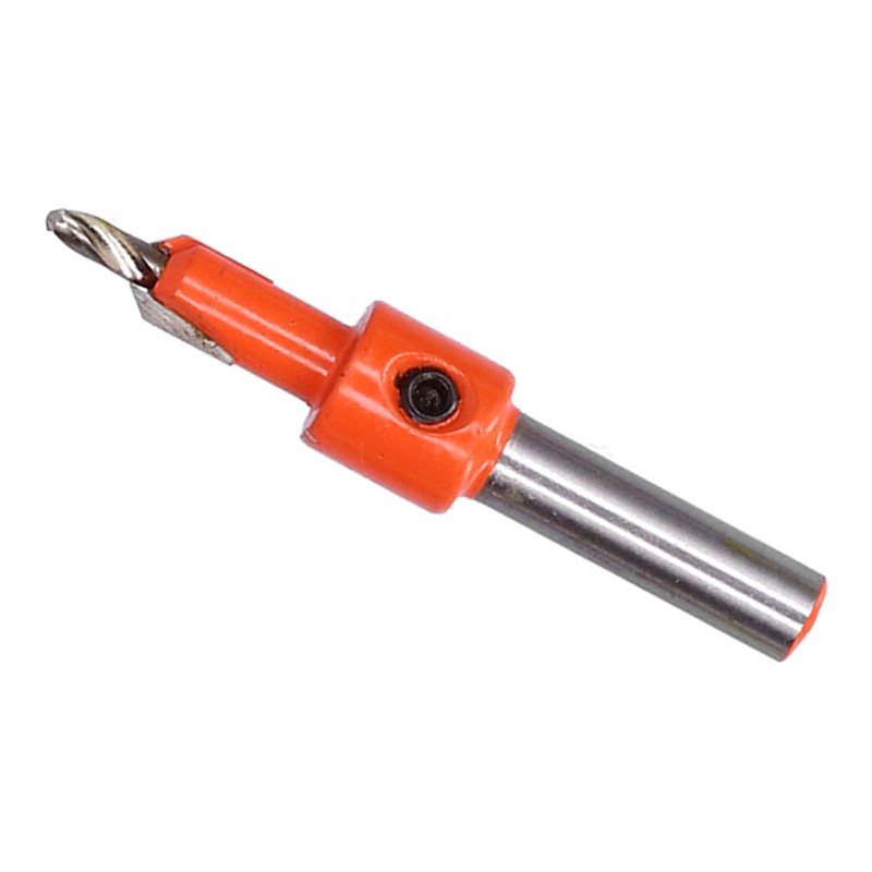 5Pcs Countersink Drill Bit Set High Hardness Strong Cutting Force