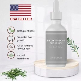 Unbranded Deoxyribose Sugar Gel Hair Growth, Deoxyribose Serum for Hair Loss 60ml