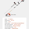VEVOR String Trimmer, 51.7CC 2-Stroke, Gas Powered Weed Wacker, 16.9"