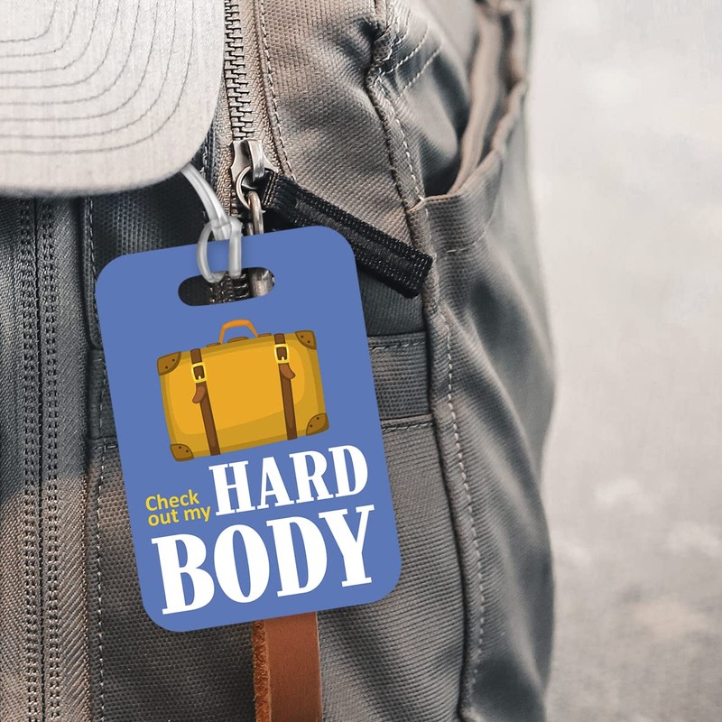 LT020 Check Out My Hard Body Novelty Funny Unique Designer