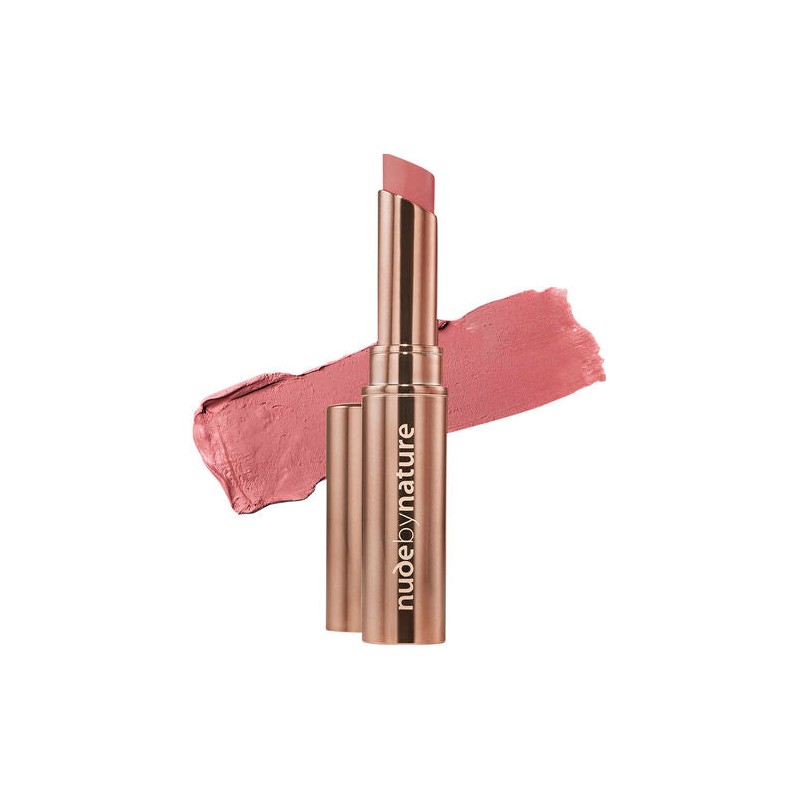 Nude by Nature Creamy Matte Lipstick 06 Coral Pink