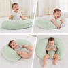 ANHEBEIBEI Nursing Pillow for Bottle and Breastfeeding, Ergonomic Comfort Nursing