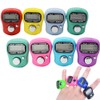 Stonges Electronic 5 Digit LCD Display Resettable Counter (Assorted Colors)