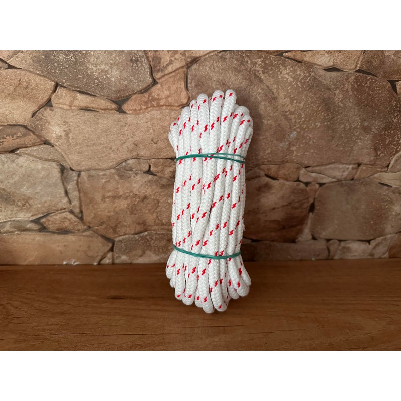 Rope Mat Polyester Yarn, 8 mm x 10 m, for