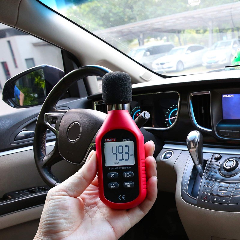 UNI-T UT353 Decibel Meter, Digital Sound Level Meter 30-130dB Audio