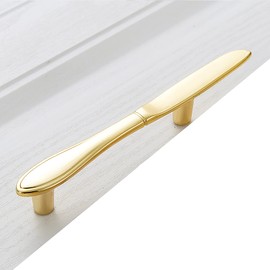 3 x Chrome Classic Retro Kitchen Cabinet Bar Drawer Handle with Screws