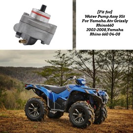MOTOBULL Water Pump Assy 5KM-12420-10-00 Compatible with Yamaha Grizzly 660 Rhino660 YFM660 2002-2008