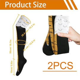 Miayical Stockings Chicken Feet, Chicken Leg Socks, Funny Chicken Socks Over The Knee, Knee-High Turkey Socks, Knee Stockings, Bird Socks, Suitable for Boys and Girls, Funny Socks with Chicken Feet,