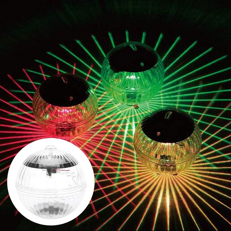 Elprico Solar Pool, Multicoloured Waterproof Solar Floating Ball Lamp Decoration