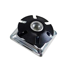 Threaded Inserts for 1-1/2" (OD) Square Tubing 1/4-20 Thread 8 Pack Metal TubingThreaded Star Threaded Adapter Square Metal Tubing Super-Deals-Shop