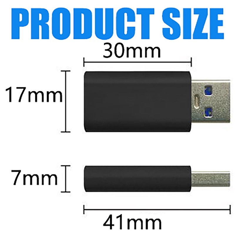 tunghey USB Data Blocker Fast Charging - Protect Against Juice