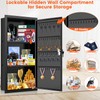 GUVELI 25.6" Tall Wall Safes Between the Studs, Lockable Hidden