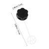 Kisangel 1pc Lawnmower Petrol Cap Petrol Strimmer Cap Vented Gas