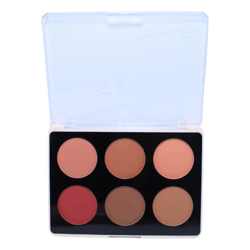 Paleta De Rubores Blush +iluminador Azar