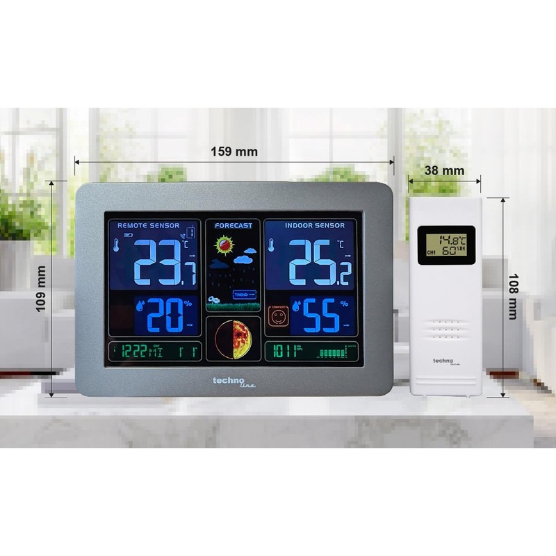 WS6469 Wireless Weather Station Expandable up to 3 Outdoor Sensors