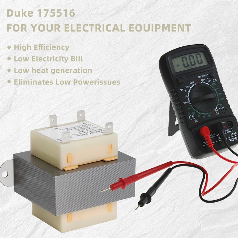 Criditpid 120V to 24V 40VA Transformer Replacement for Duke 175516.