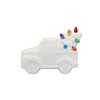 Creative Hobbies Ceramic Bisque Truck with Tree Night Light -