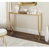 Safavieh Home Collection Princess Mirror Top Console Table, Gold