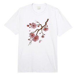 Sakura Cherry Blossom Japan Trees Spring Cherry Flowers Comfort Colors Adult Heavyweight T-Shirt