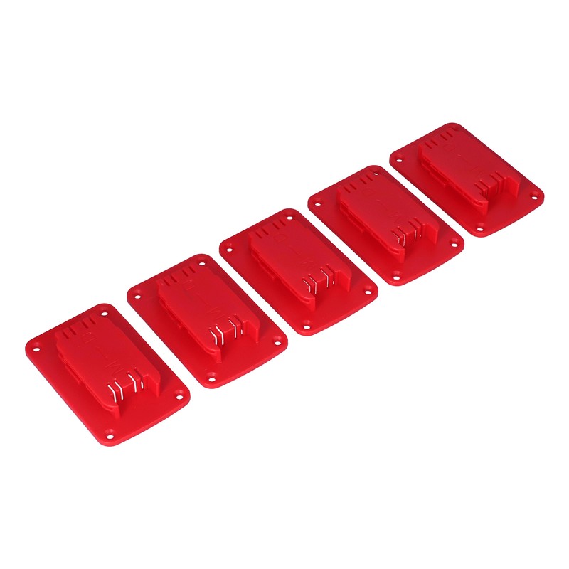 5Pcs Tool Holder Mount Battery Fixing Bracket Storage Rack for