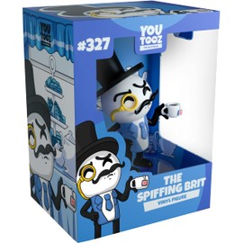 Youtooz The Spiffing Brit #327 4.4" inch Vinyl Figure, Collectible Gamer Figure from The Youtooz Gaming Collection